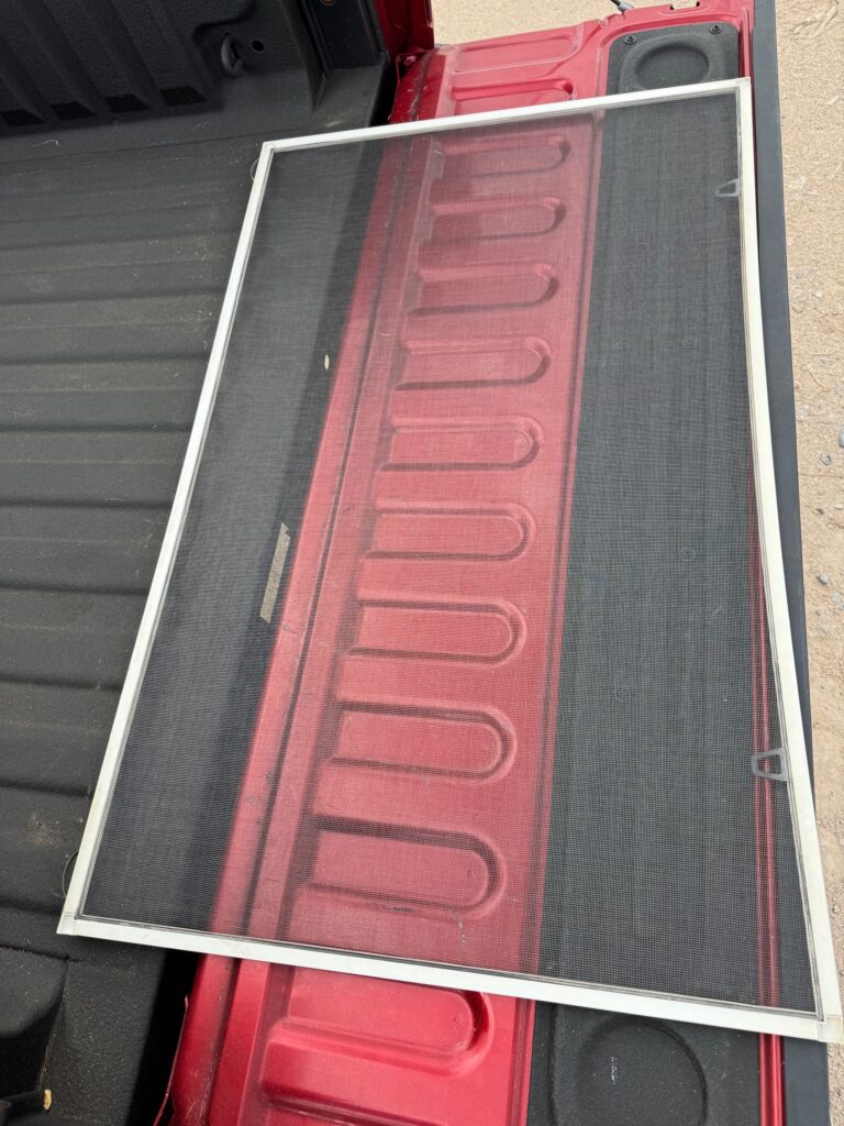 Clean New Screen-After being replaced